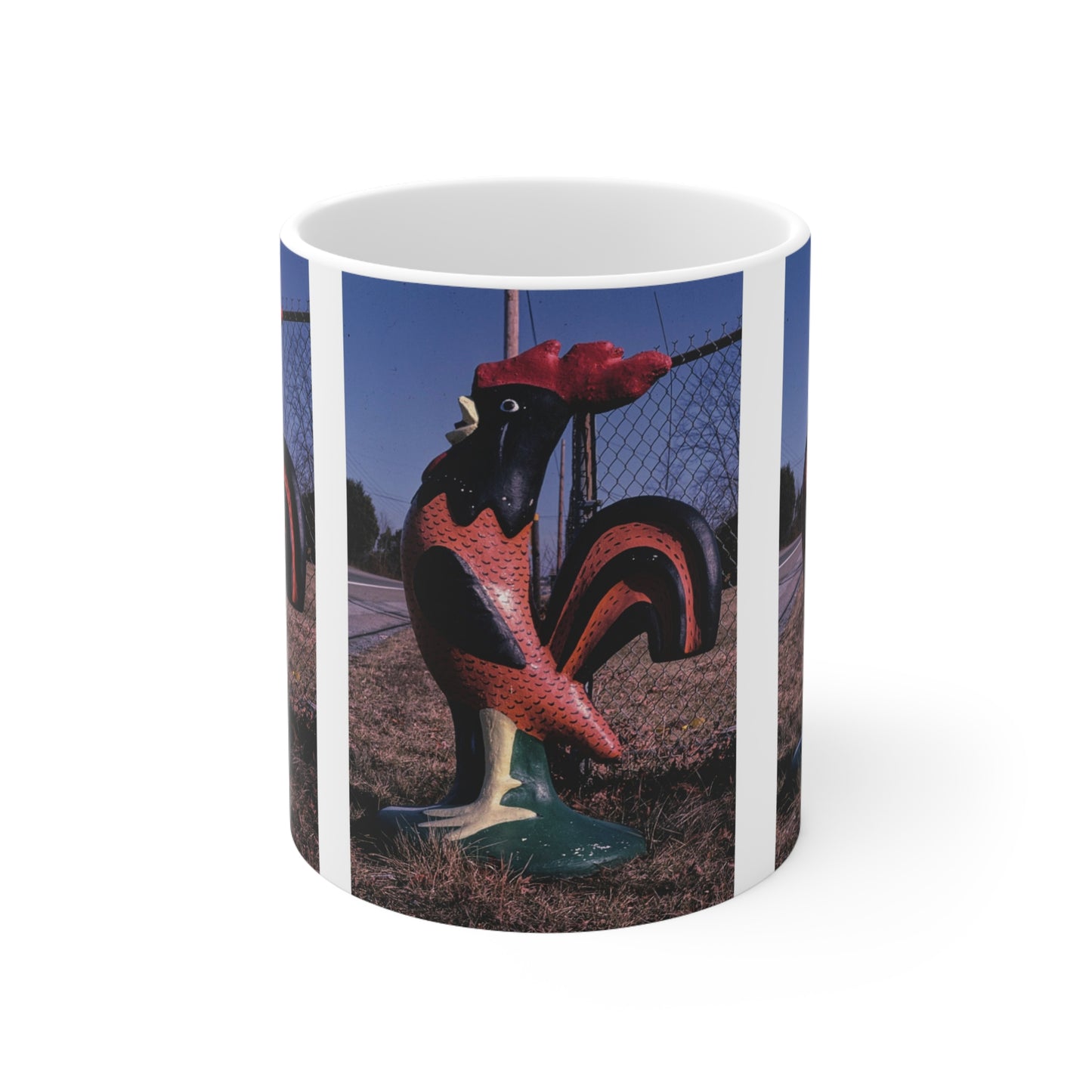 ROADSIDE MUGS - Tasse en céramique grand coq 11oz