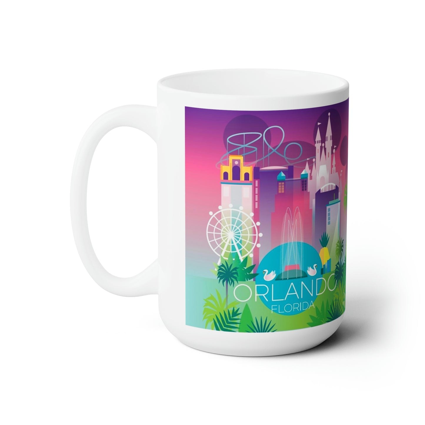 Orlando Ceramic Mug 11oz or 15oz