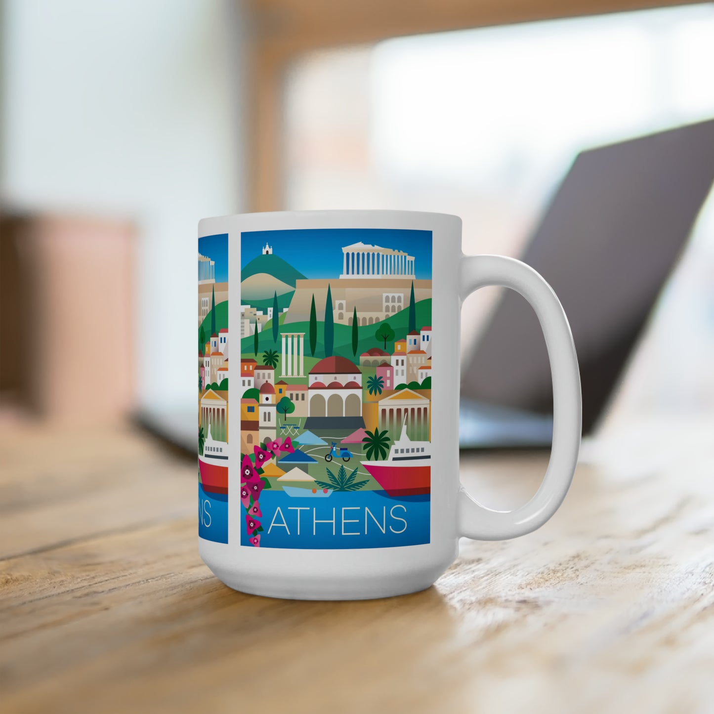 Athens Ceramic Mug 11oz or 15oz