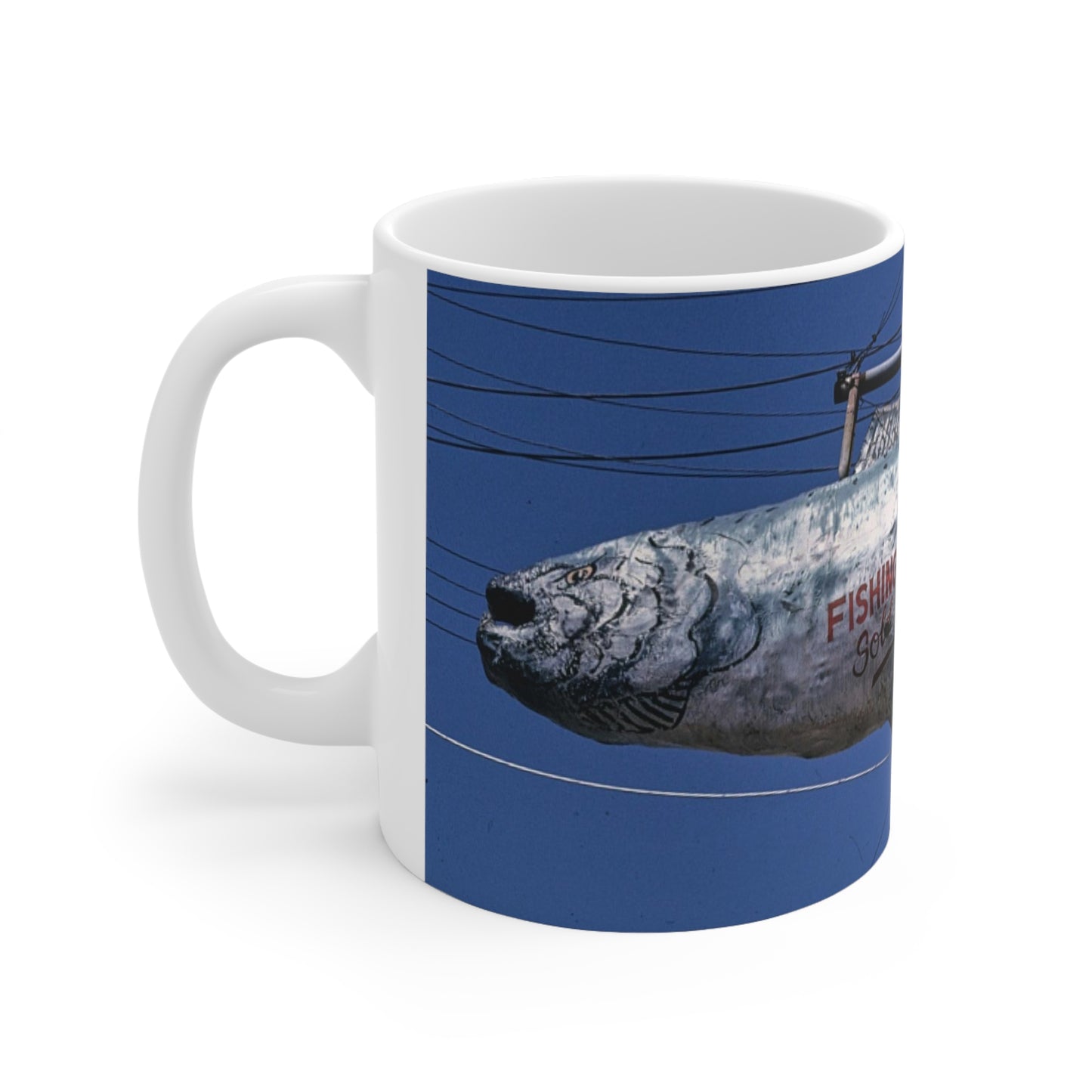 ROADSIDE MUGS - Tasse en céramique pour matériel de pêche 11oz