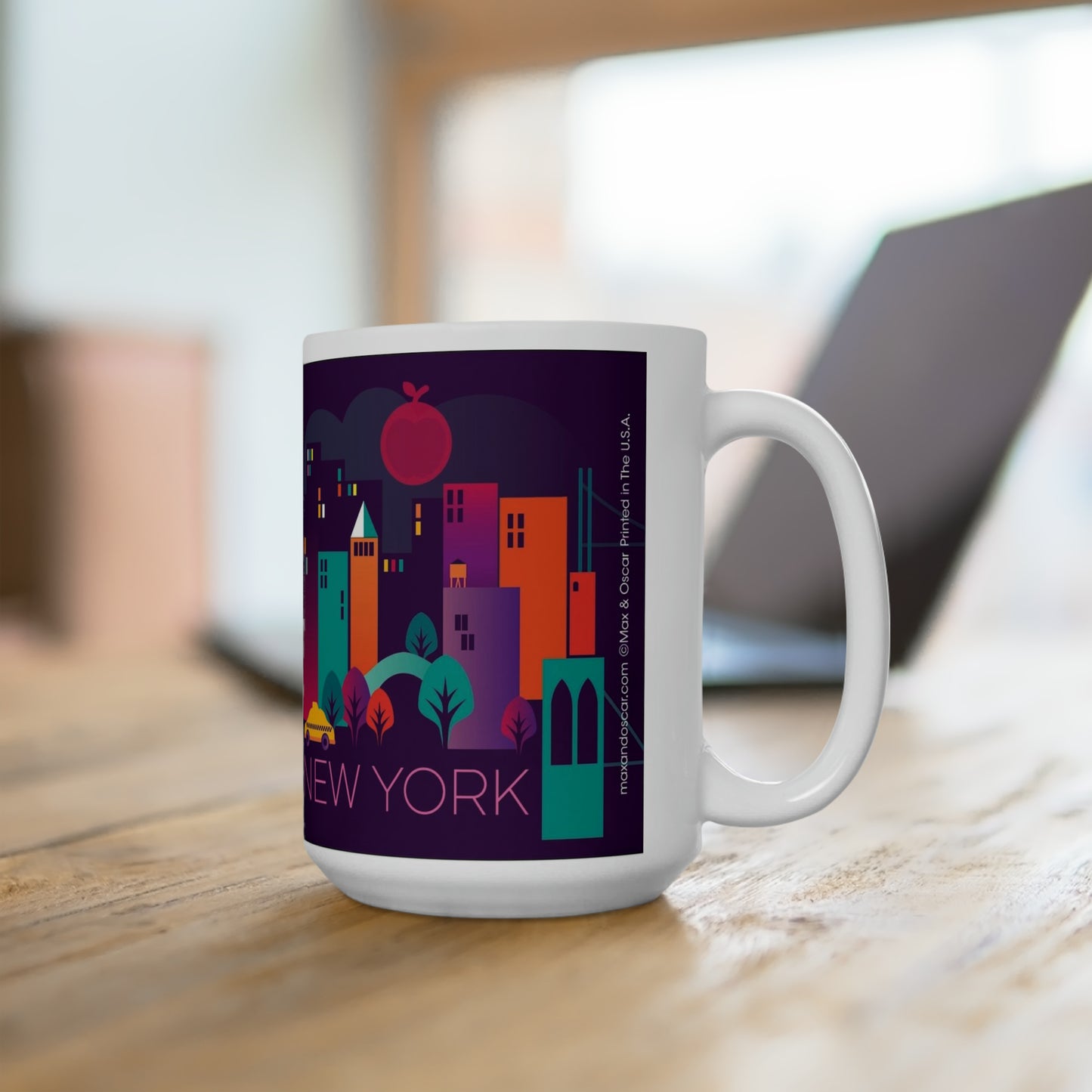 Tasse en céramique de New York City 11oz ou 15oz 