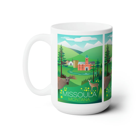 Tasse en céramique Missoula 11oz ou 15oz 