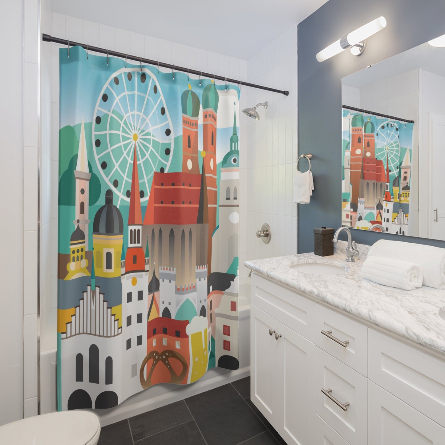 Munich Shower Curtain