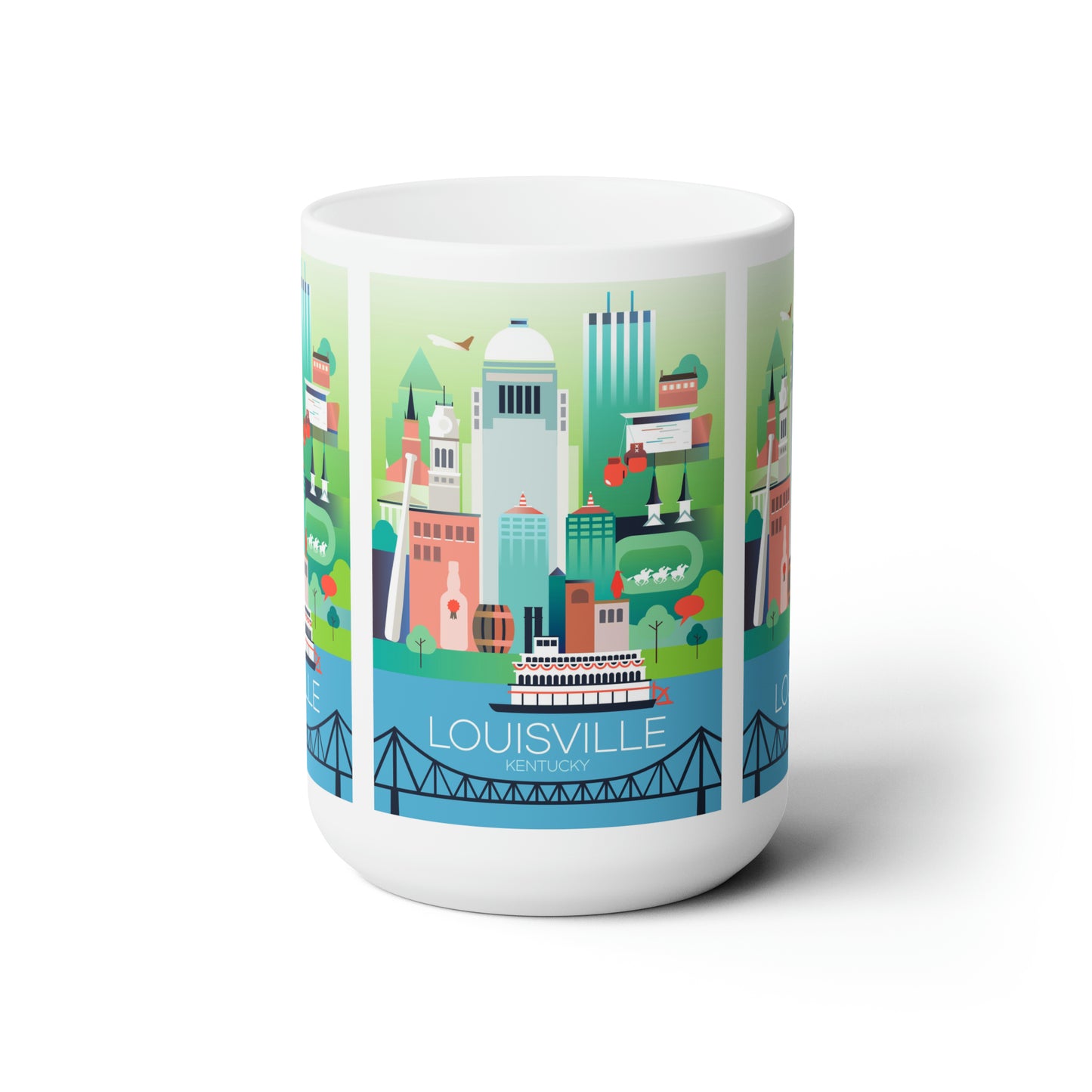 Louisville Ceramic Mug 11oz or 15oz