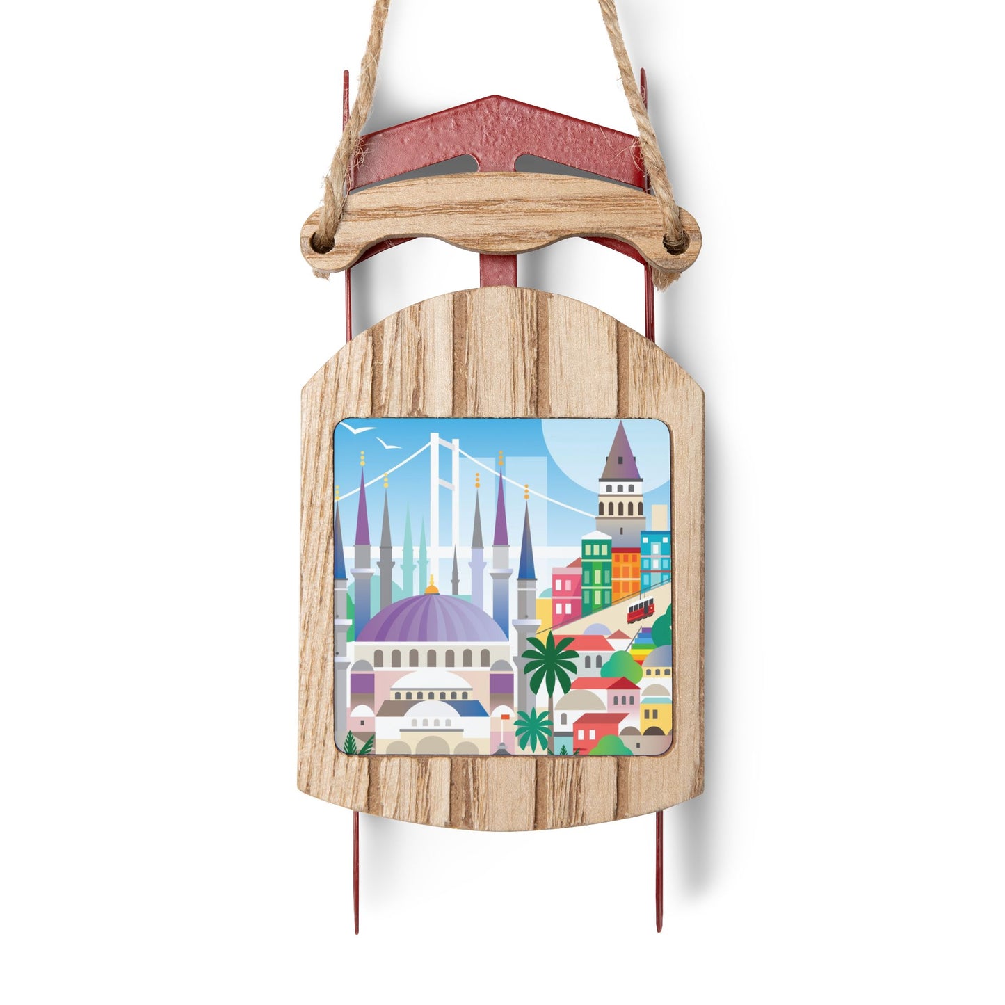 Istanbul Sled Ornament