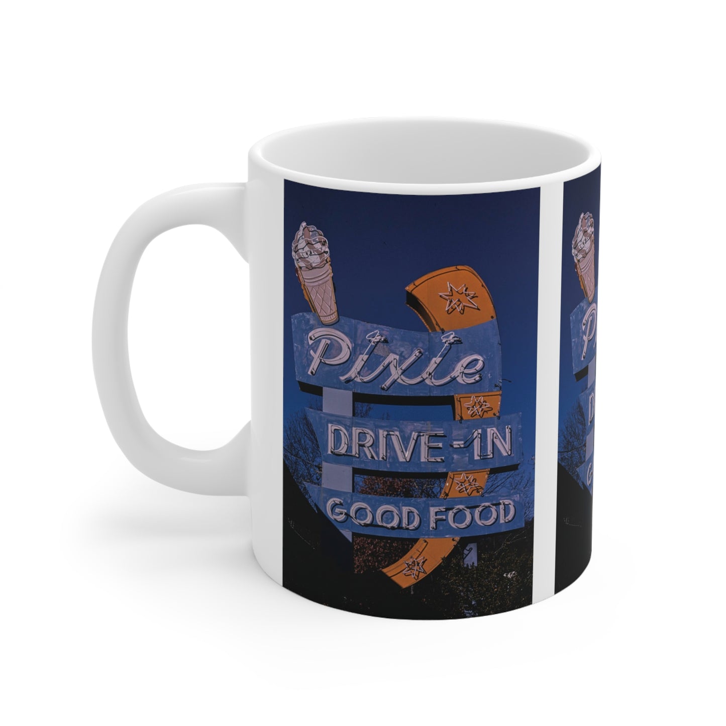 ROADSIDE MUGS - Tasse en céramique Pixie Drive-In 11oz