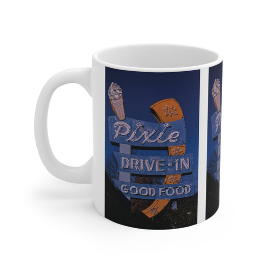 ROADSIDE MUGS - Pixie Drive-In Keramikbecher 11oz 