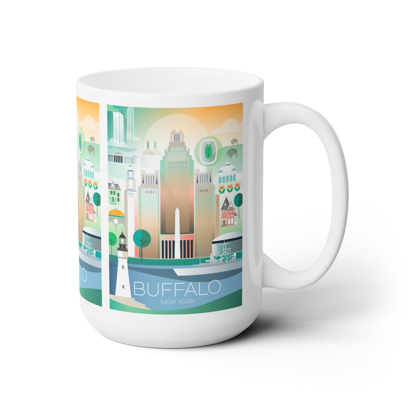 Buffalo, New York Ceramic Mug 11oz or 15oz