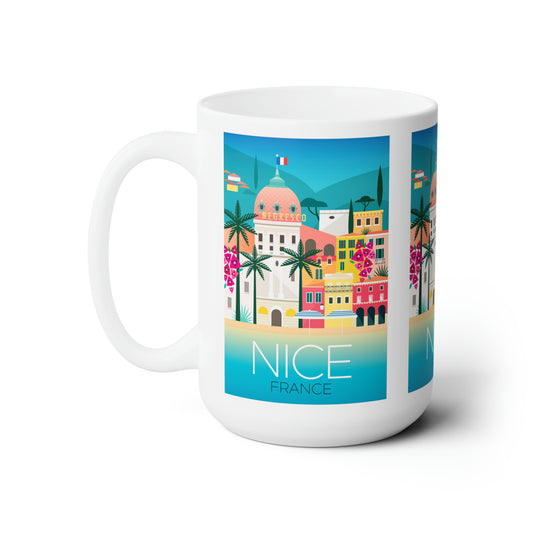 Nice, France Ceramic Mug 11oz or 15oz