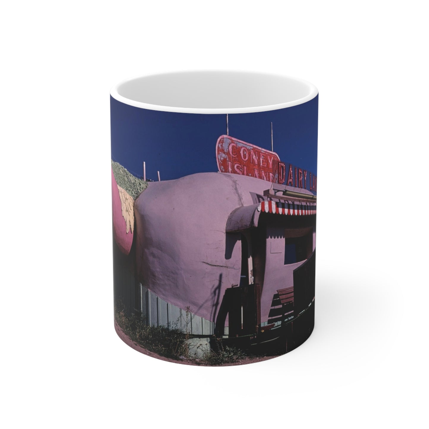 ROADSIDE MUGS - Coney Island Dairy Keramikbecher 11oz