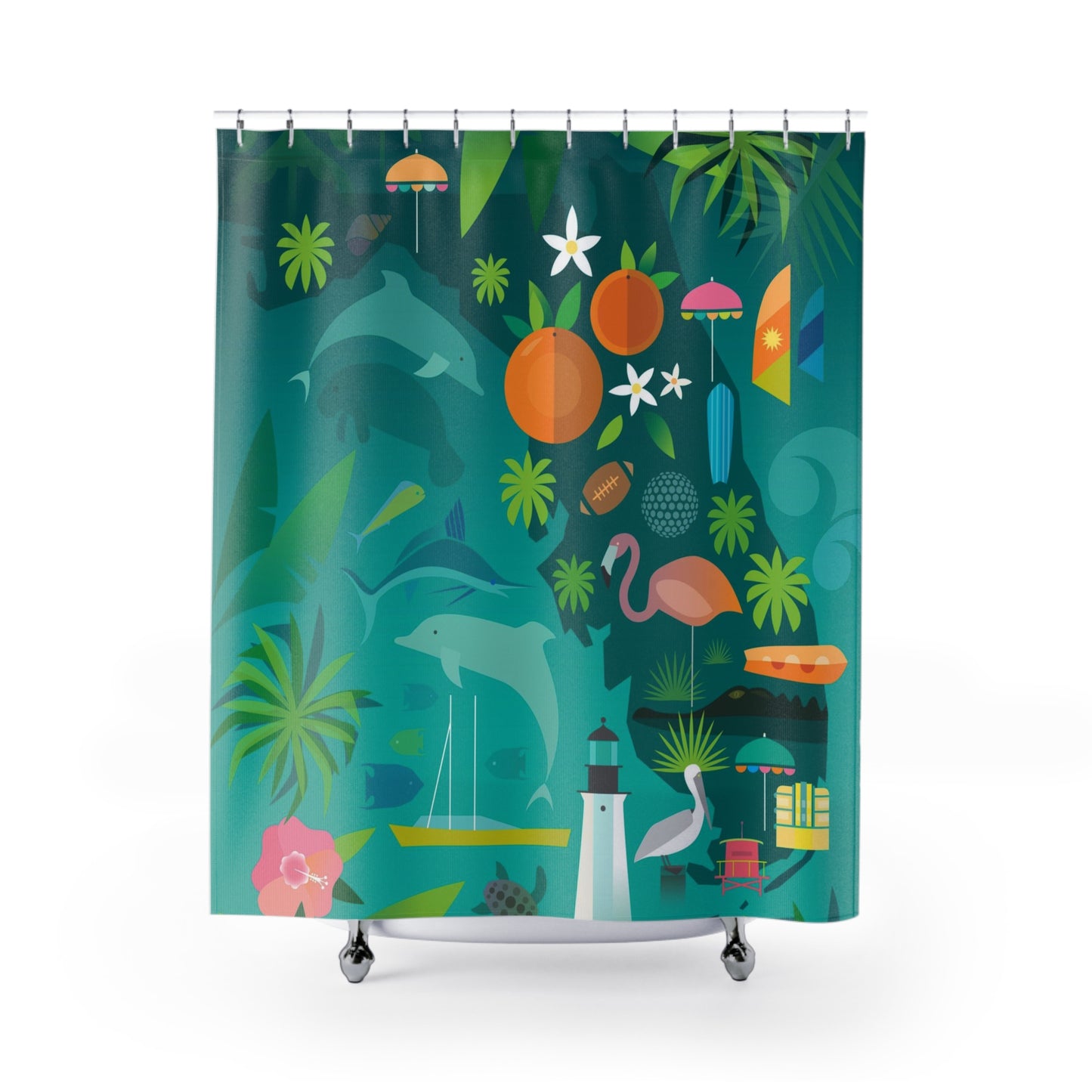 Florida Shower Curtain