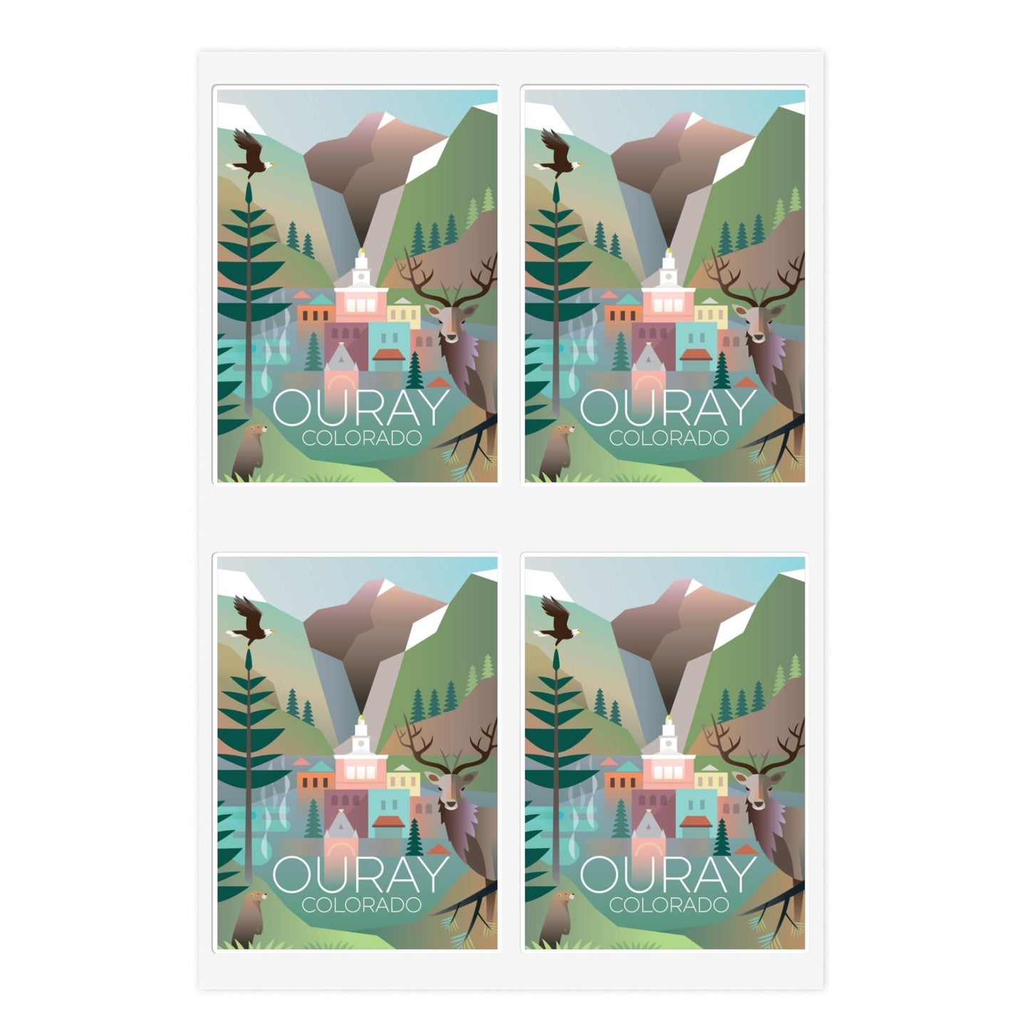 Ouray Sticker Sheet