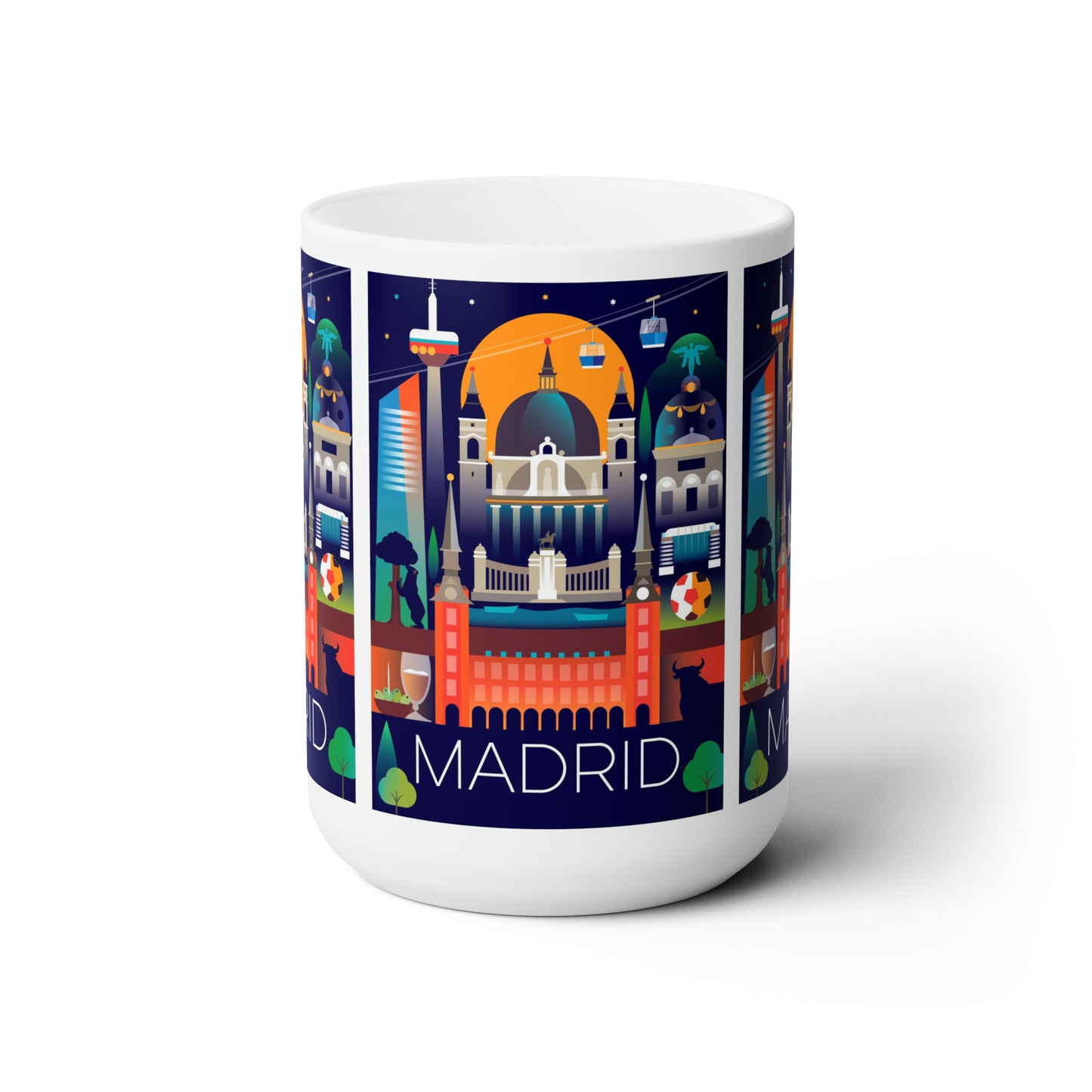 Tasse en céramique Madrid 11oz ou 15oz 