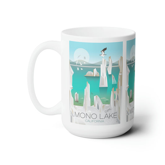 Tasse en céramique Mono Lake 11oz ou 15oz 