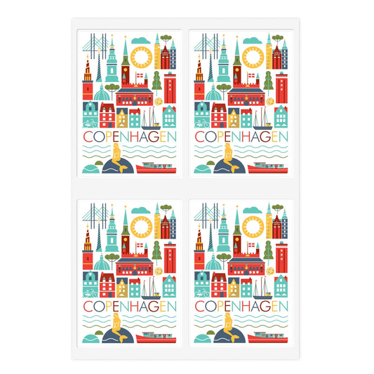 Copenhagen Scandi Sticker Sheet