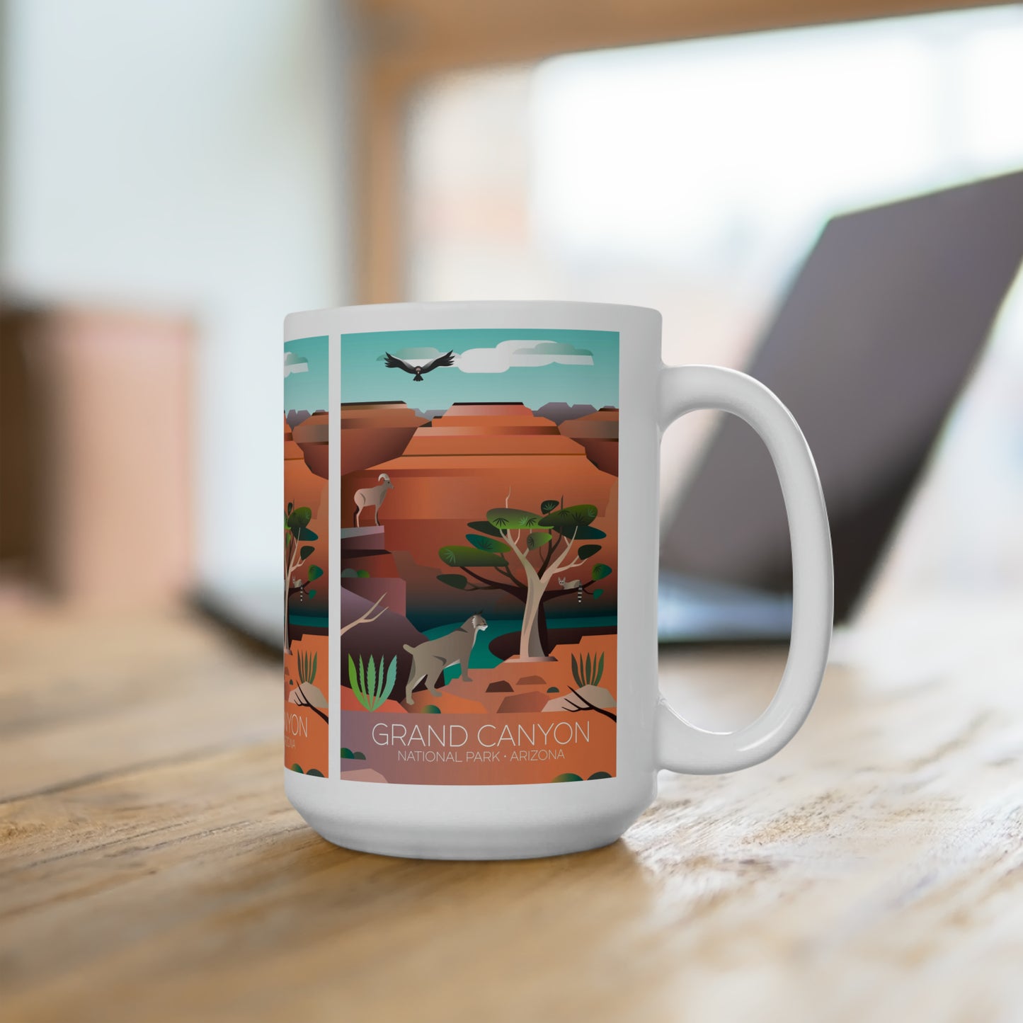 Tasse en céramique Grand Canyon 2 11oz ou 15oz 