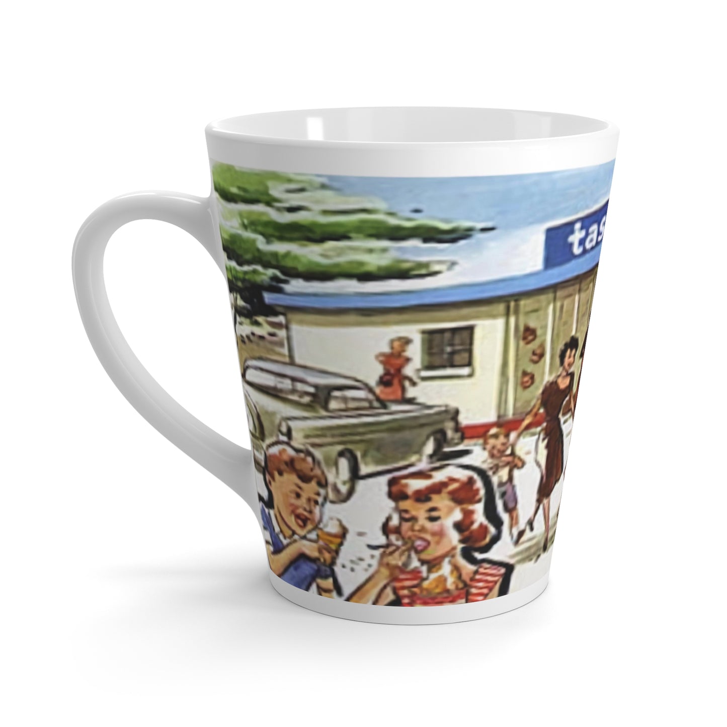 Vintage Tastee-Freeze Latte Tasse