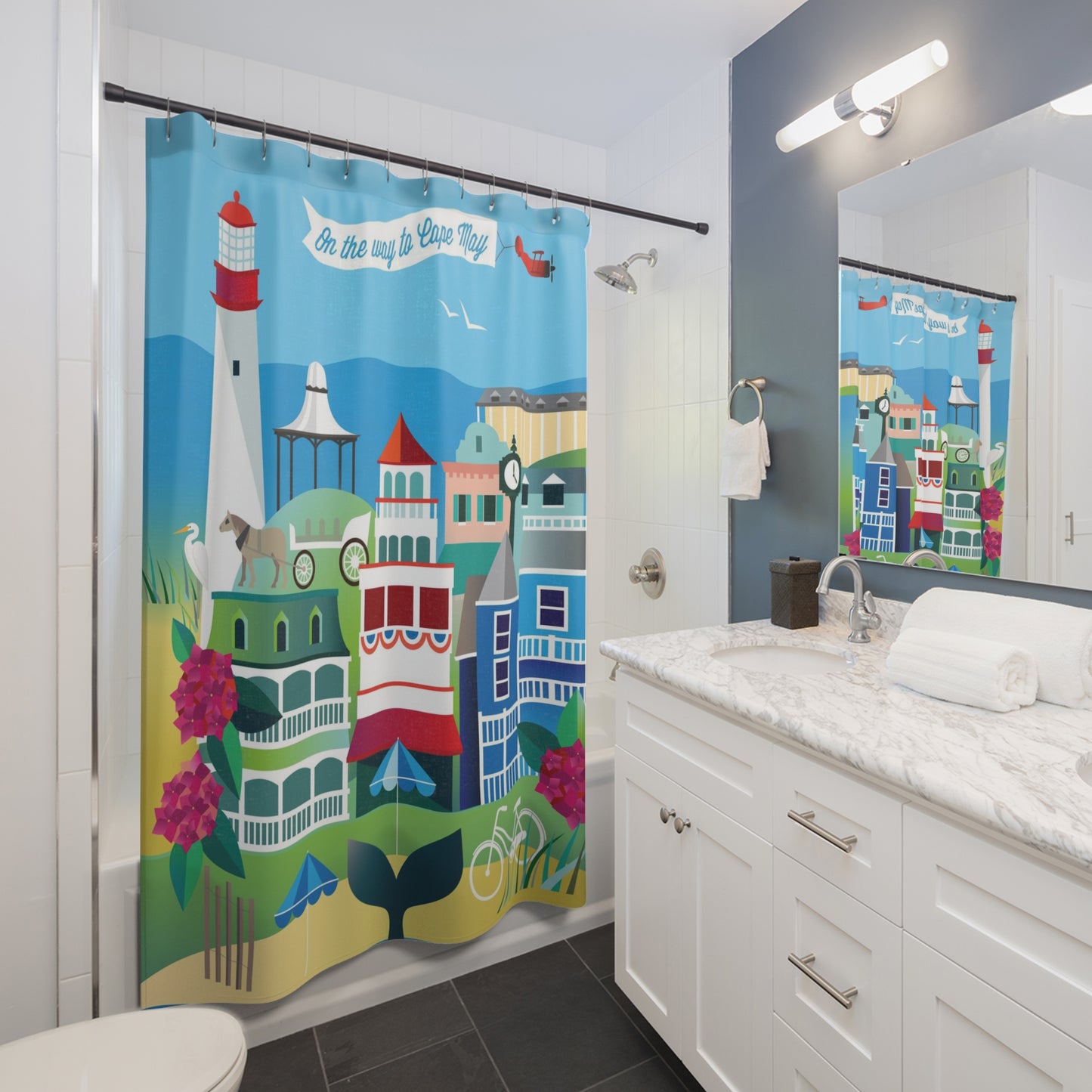 Cape May Shower Curtain