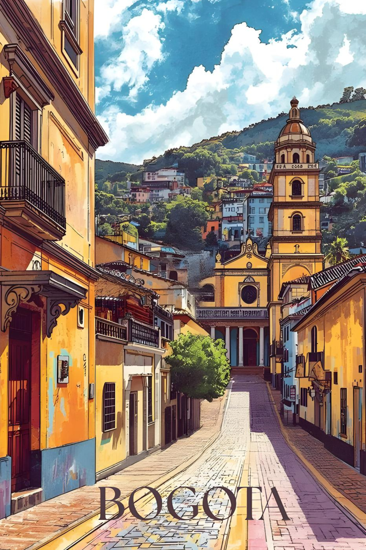 Bogota Print
