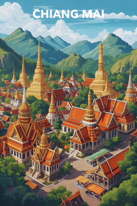 Chiang Mai Print