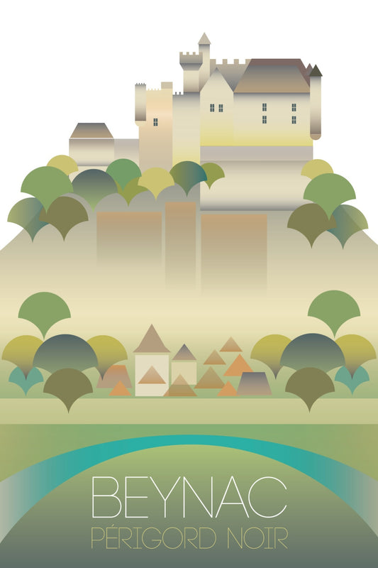 Beynac, Perigord Noir Postcard