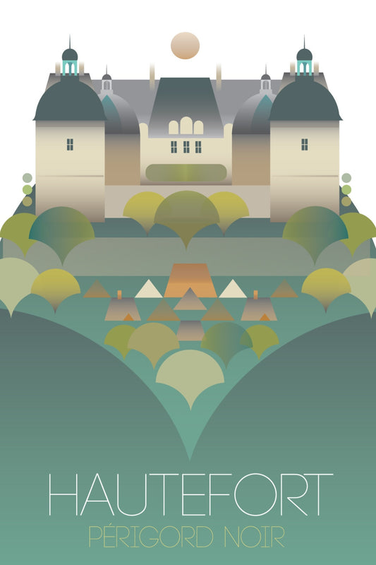 Hautefort, Perigord Noir Postcard