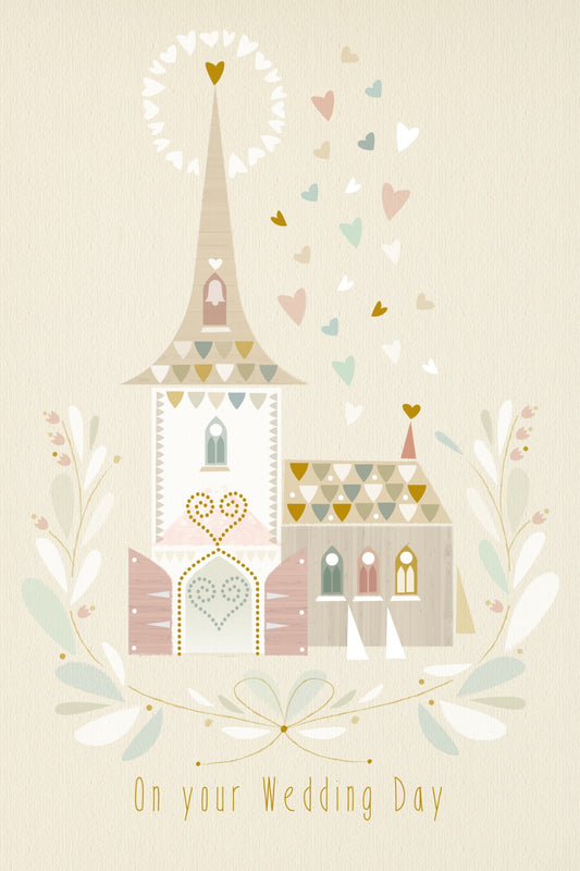 On Your Wedding Day Postcard