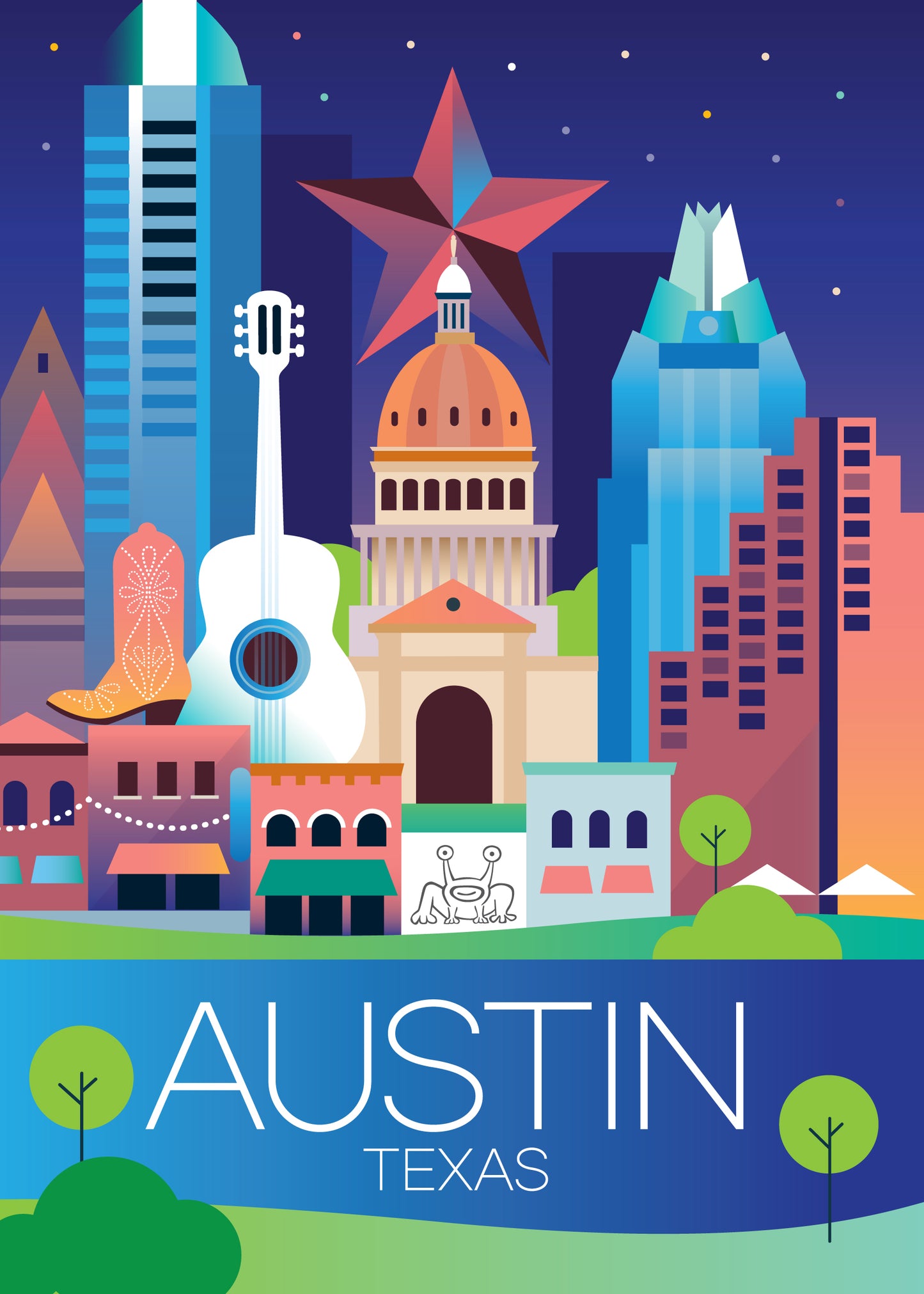 LTP - Austin Postcard