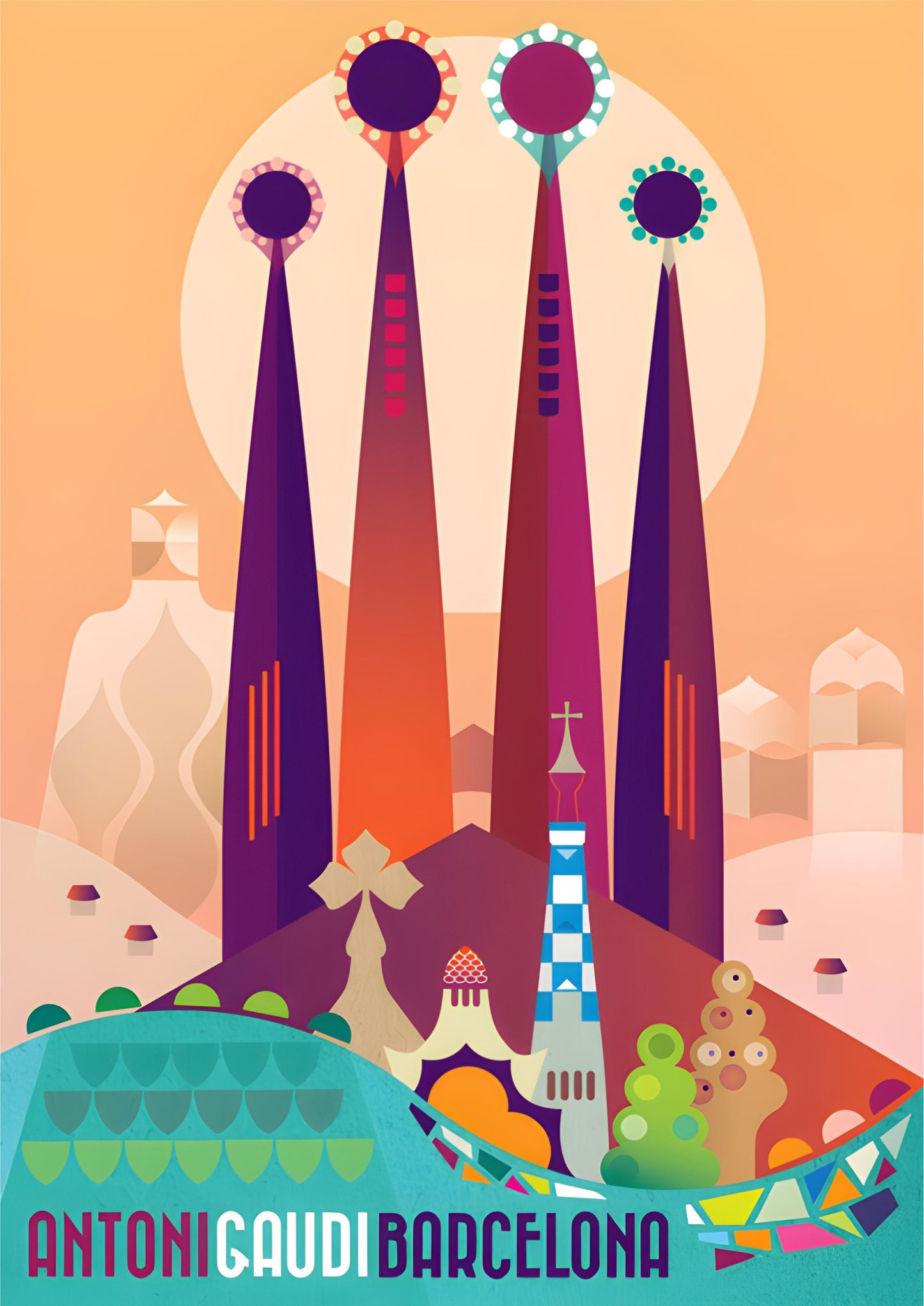 LTP - Barcelona Postcard