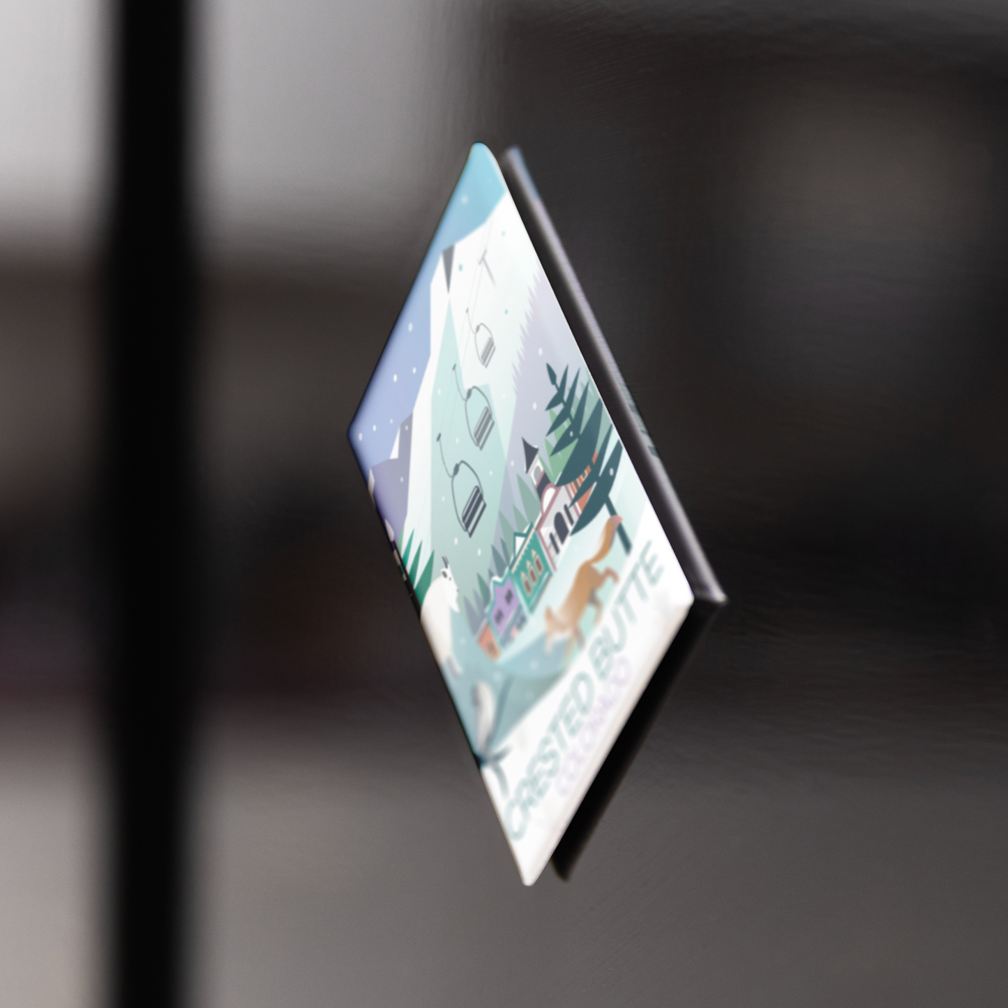 Crested_Butte_Winter_RectangleButtonMagnet_V_BlackFridge_Mockup.png