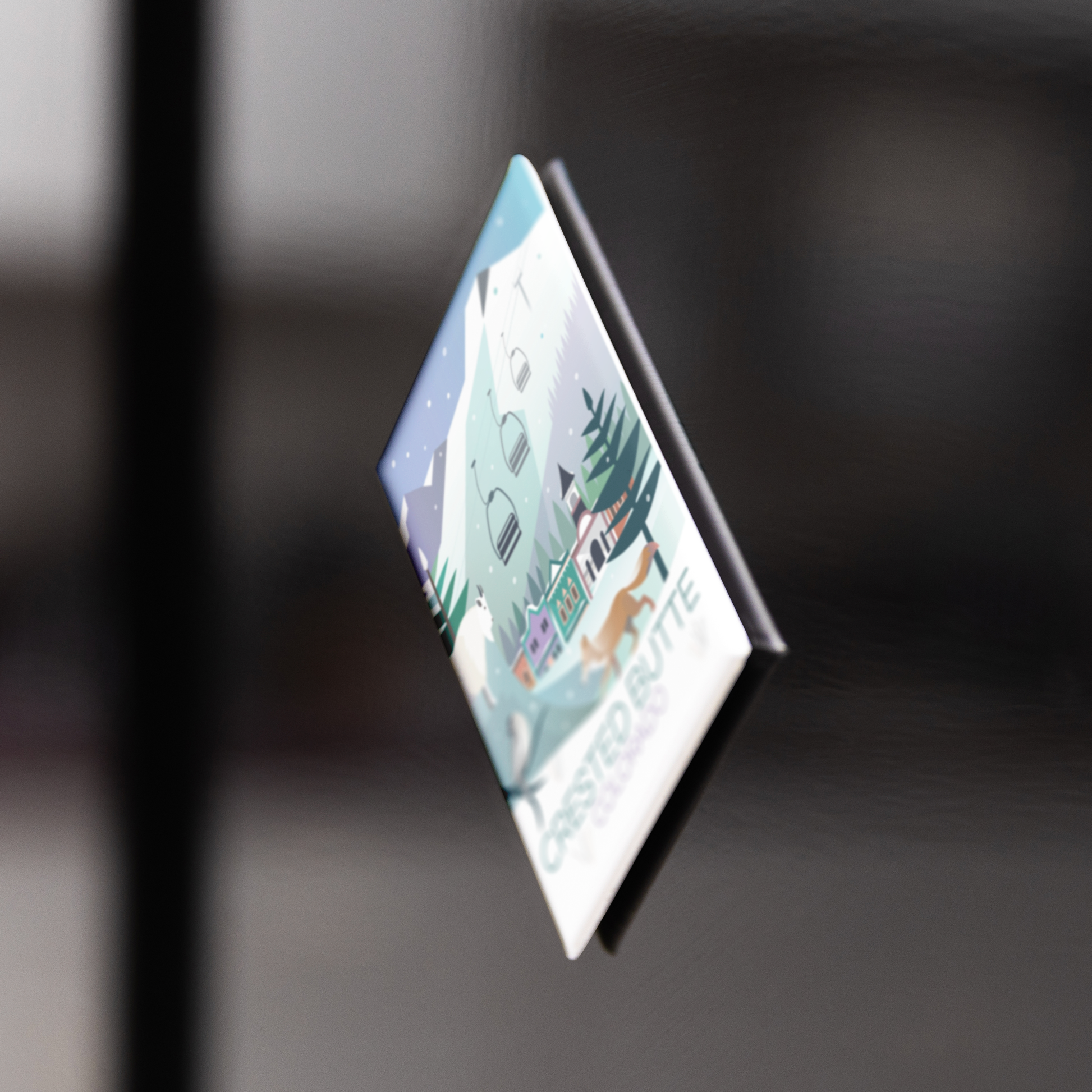 Crested_Butte_Winter_RectangleButtonMagnet_V_BlackFridge_Mockup.png