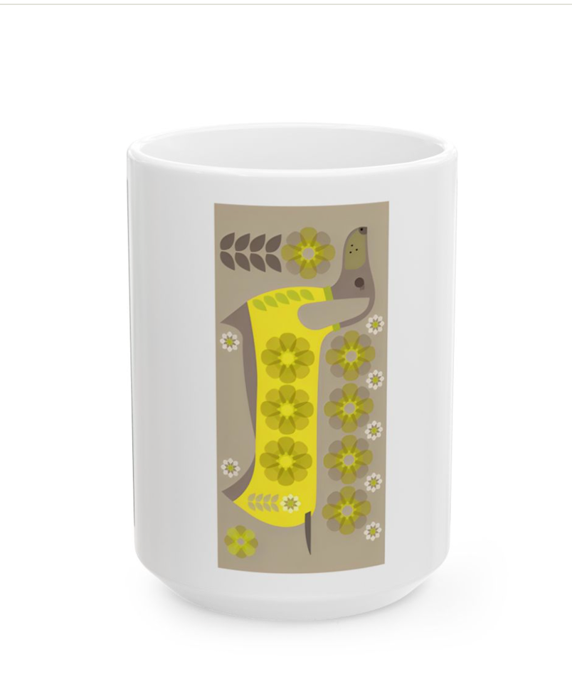 Dachshunds for Days Triplet Mug, 15oz