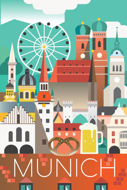 LTP - Munich Postcard