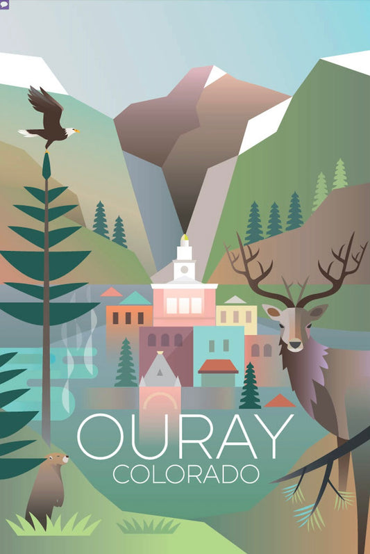 Ouray Postcard