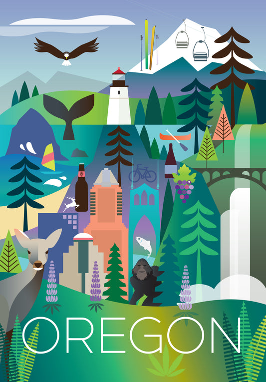 LTP - Oregon Postcard