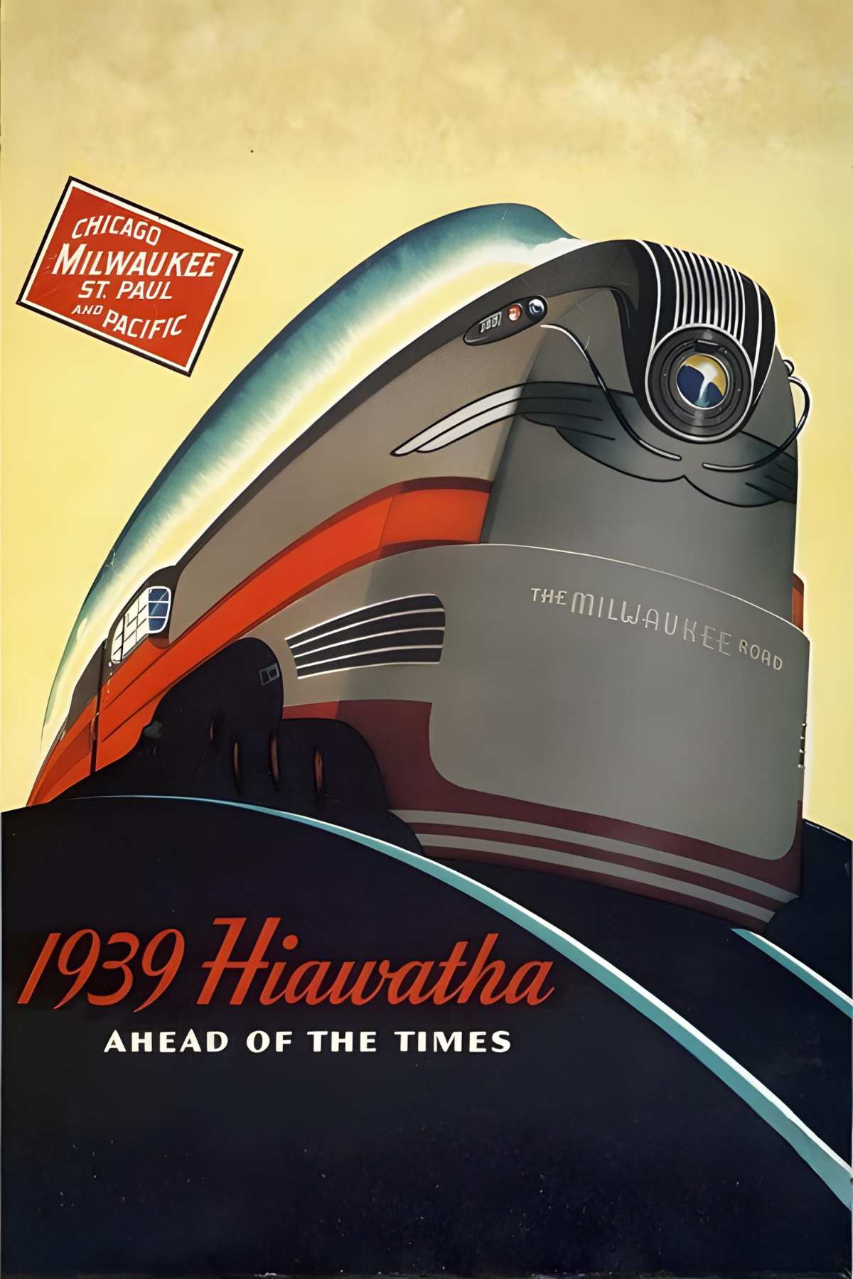 Hiawatha Postal Card