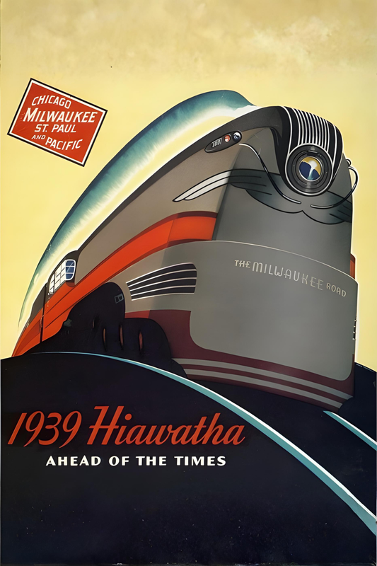 Hiawatha Postal Card