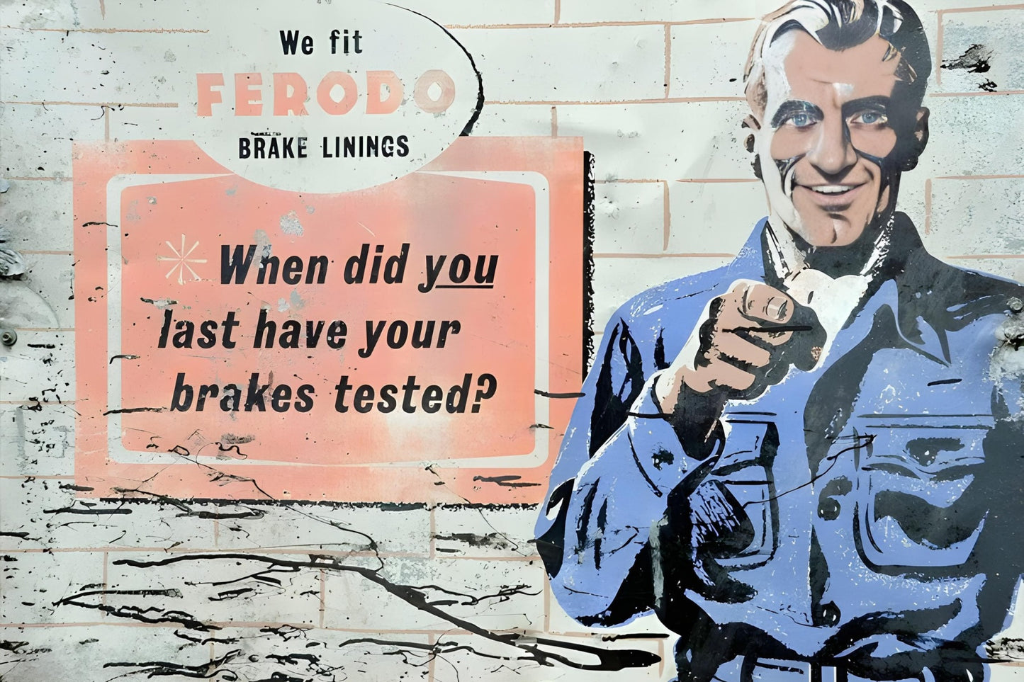 When Did You Last Have Your Brakes Tested? Postal Card