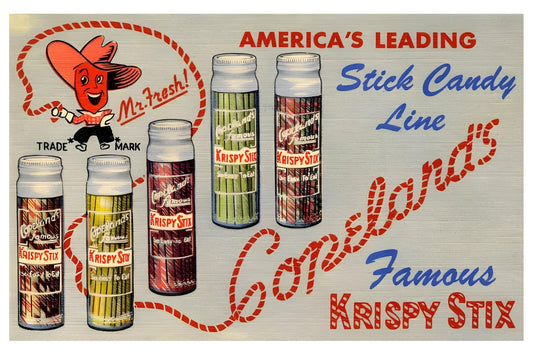 Krispy Stix Postal Card