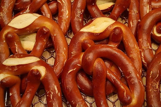 Pretzels Postal Card