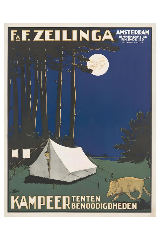 Kampeer Postal Card