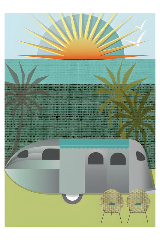 Vintage Vacations Postcard