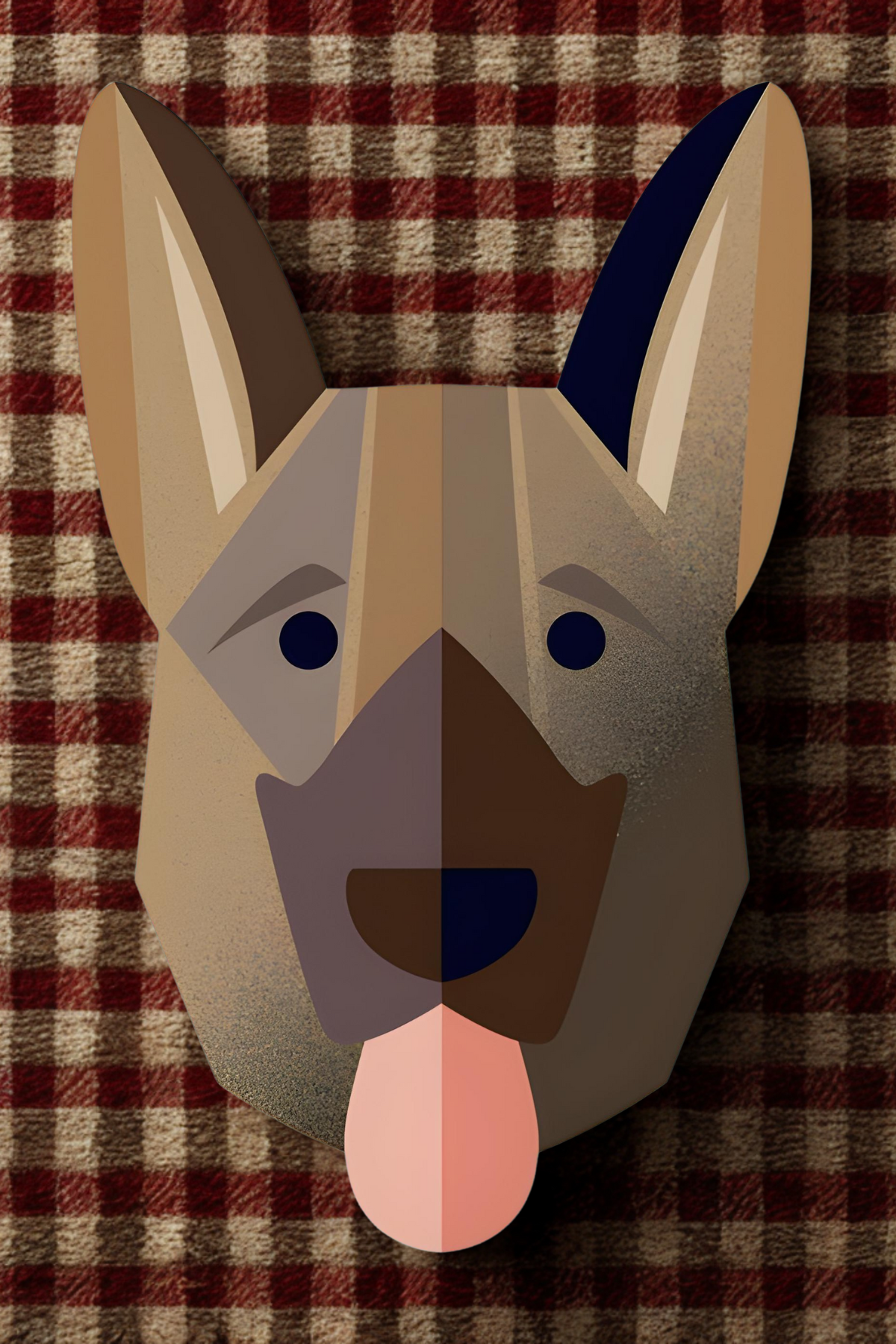 German Shepherd Postcard