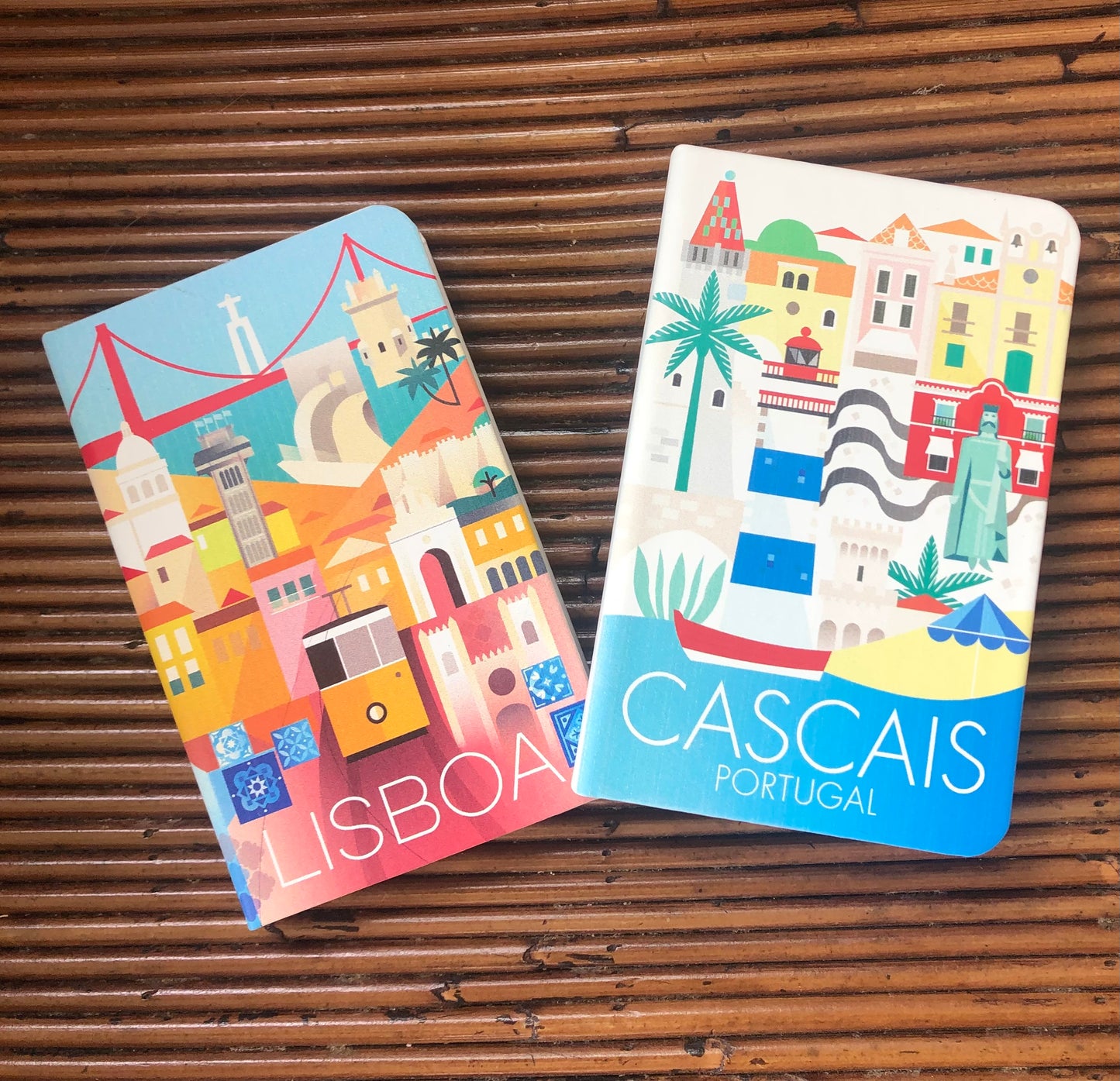 Pop-Up-Mini-Journal – Lissabon oder Cascais