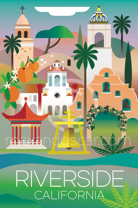 Riverside, California Postcard