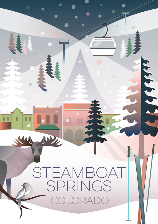 LTP - Steamboat Springs (Winter) Postcard