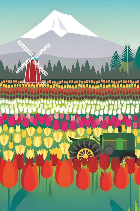 Tulip Mania Postcard