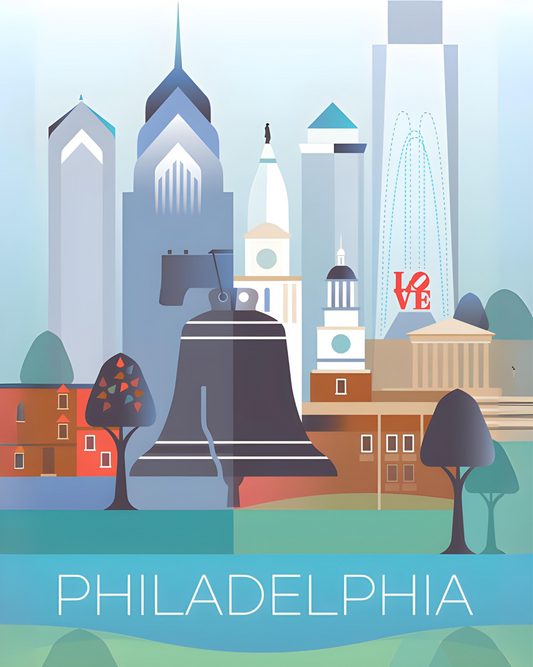 LTP - Philadelphia Postcard