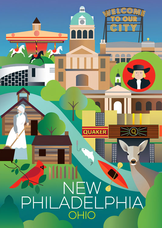 LTP - New Philadelphia Postcard