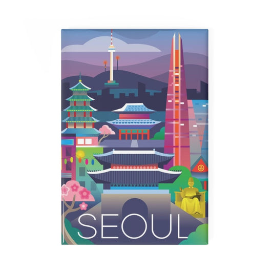 SEOUL REFRIGERATOR MAGNET